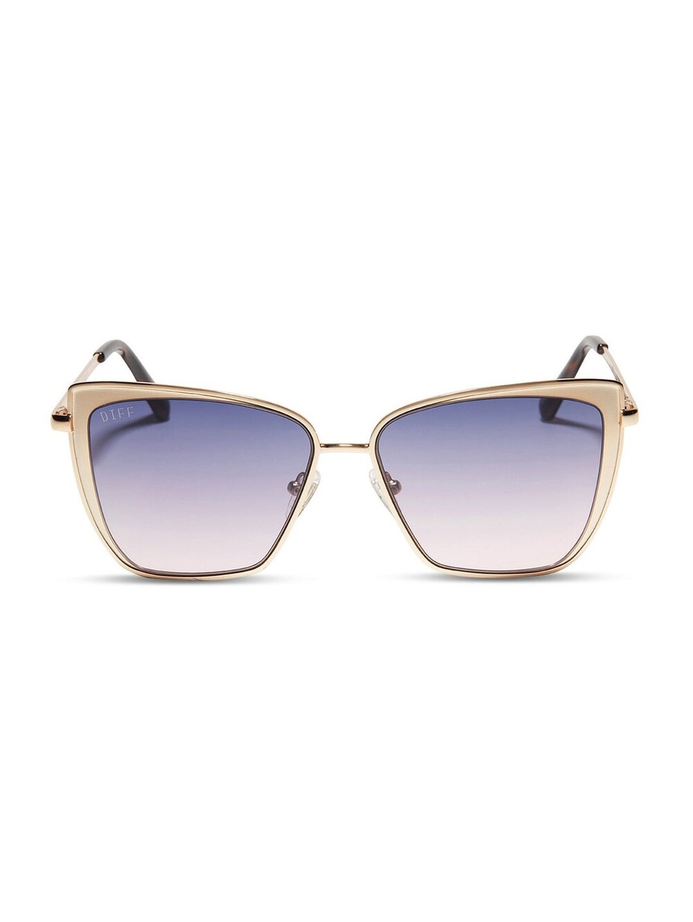 Grace Gold Lavender Gradient Sunglasses